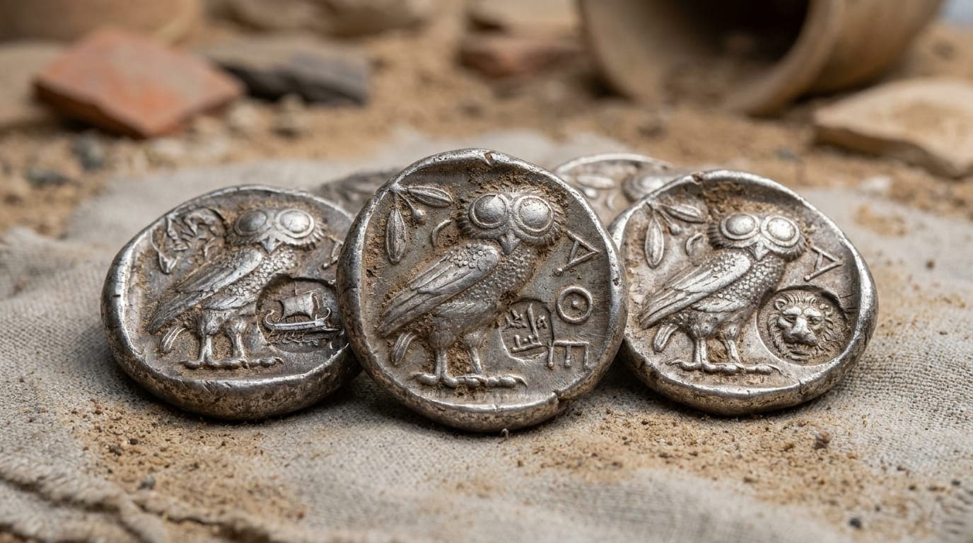 Gegenstempelung athenischer Tetradrachmen im Nahen Osten